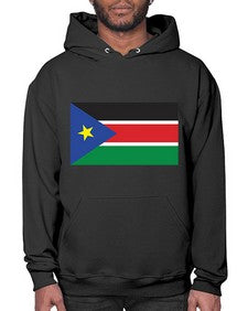 South Sudan 1873# - world flags- Hoodie