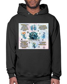 Straight Aquarius 468# - aquarius- Hoodie