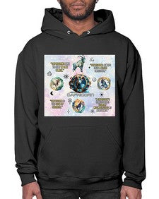 Straight Capricorn 471# - capricorn- Hoodie