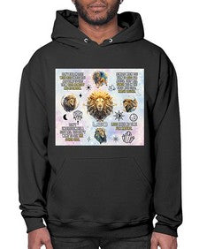 Straight Leo 473# - leo- Hoodie