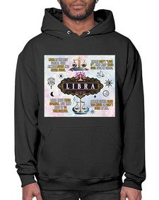 Straight Libra 474# - libra- Hoodie