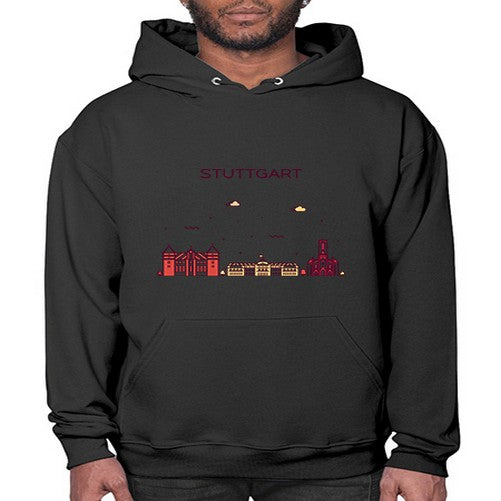 Stuttgart 1901# - cities- Hoodie