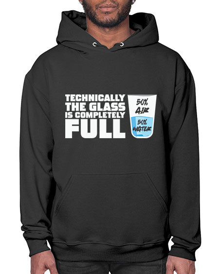 TechnicallytheGlassiscompletelyScientistSkinite Scientist Skinite 22# - general science- Hoodie