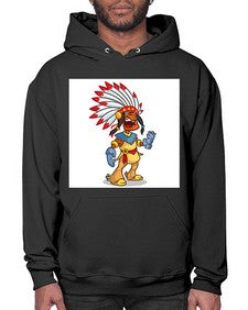 Thnksgvngindian 254# - cartoon general- Hoodie