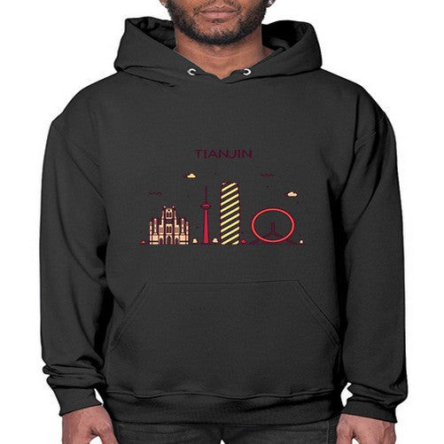 Tianjin 1993# - cities- Hoodie