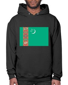 Turkmenistan 2019# - world flags- Hoodie