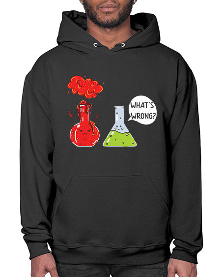 WhatsWrongScienceTshirt 11# - general science- Hoodie