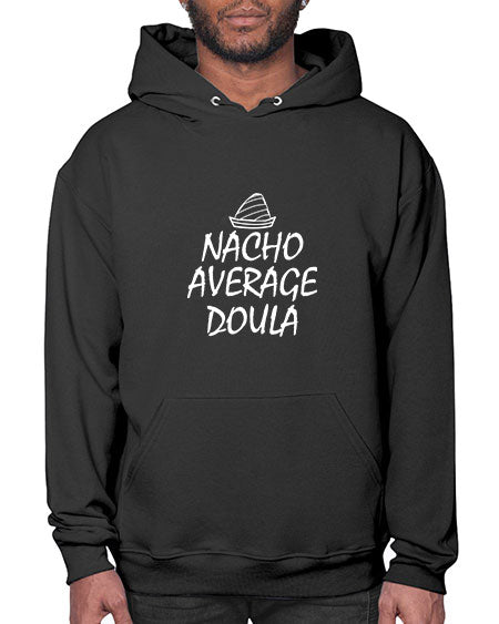 Womensnachoaveragedoulagiftforfunnydoula1654# - doubla- Hoodie