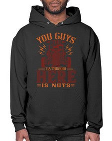 You guys the bathroom here is nuts 71# - hot rod- Hoodie