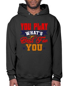 You play whats best for you 172# - chess- Hoodie