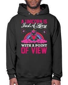a unicorn is just a horse with a point of view 3# - unicorn- Hoodie