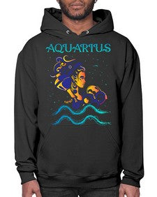 aquarius 13# - aquarius- Hoodie