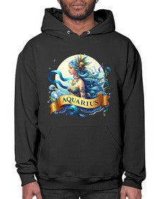 aquarius 84# - aquarius- Hoodie