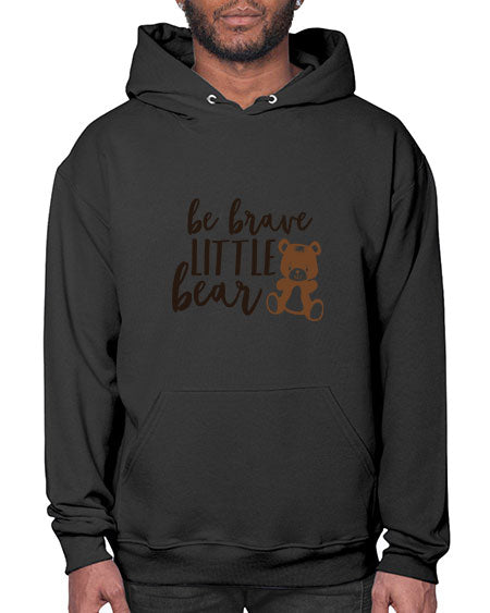 be brave little bear png 29# - bears - animals- Hoodie