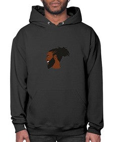 black man 41# - black boys or men- Hoodie