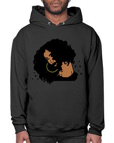 black women - queen 54# - black girls or women- Hoodie