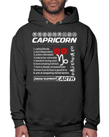 capricorn 207# - capricorn- Hoodie