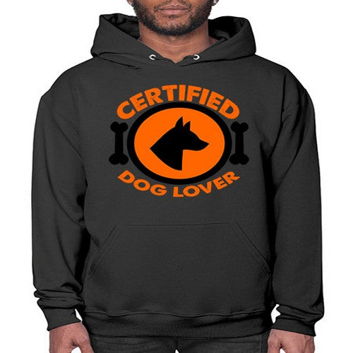 certified dog lover - dogs- Hoodie