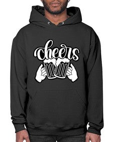cheers 722# - beer- Hoodie