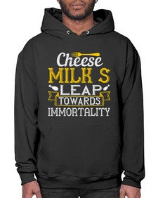 cheesemilks leap towards immortality 87# - cooking- Hoodie