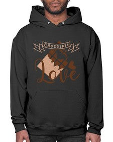 chocolate love 96# - chocolate- Hoodie
