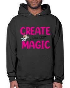 create your own magic 86# - unicorn- Hoodie
