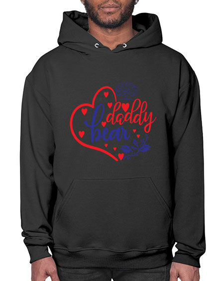 daddy bear 83# - bears - animals- Hoodie