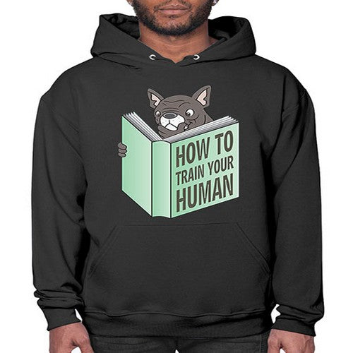 dog reading funny book shirt 91# - dogs- Hoodie