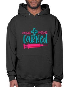 earned Style 733# - nurse- Hoodie