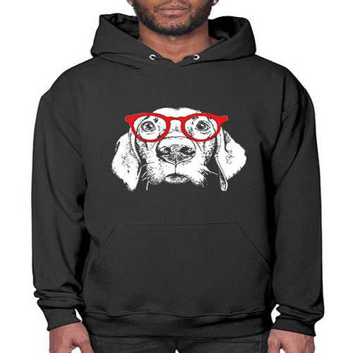 glass dog 145# - dogs- Hoodie