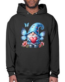 gnome with butterfly 01# - gnome- Hoodie