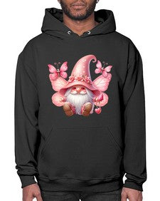 gnome with butterfly 02# - gnome- Hoodie