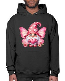 gnome with butterfly 08# - gnome- Hoodie