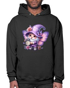 gnome with butterfly 18# - gnome- Hoodie