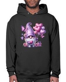 gnome with butterfly 19# - gnome- Hoodie