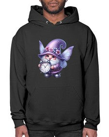 gnome with butterfly 23# - gnome- Hoodie