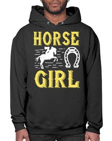 horse girl Style 51# - horse- Hoodie