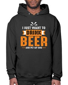 i just want drink beer 1113# - beer- Hoodie