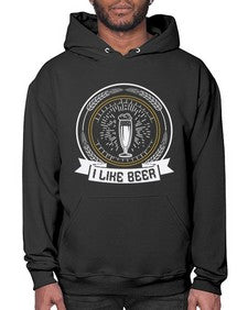 i like beer 1121# - beer- Hoodie