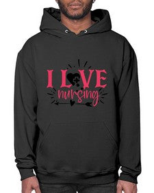 i love nursing Style 895# - nurse- Hoodie