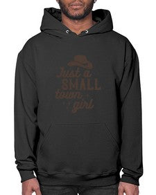 just a small town girl 687# - western- Hoodie
