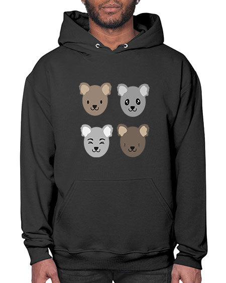koala bears 167# - bears - animals- Hoodie