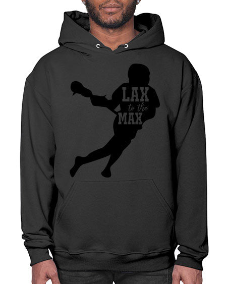 lax to the max 2# - lacrosse- Hoodie