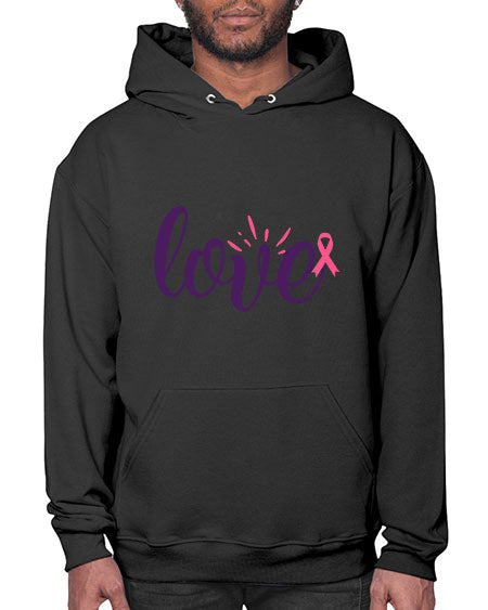 love Style 7# - breast cancer- Hoodie