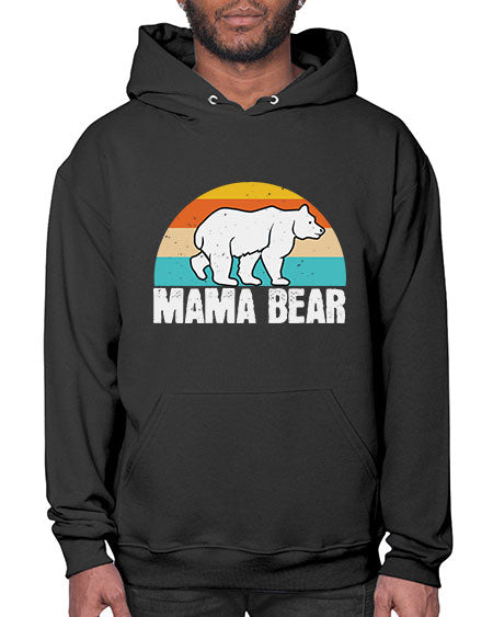 mama bear 177# - bears - animals- Hoodie