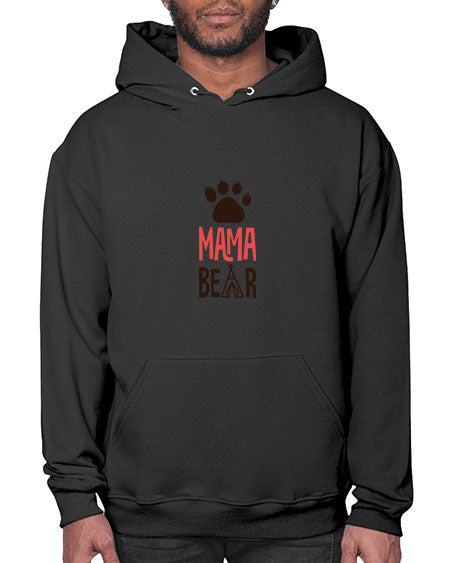 mama bear png 187# - bears - animals- Hoodie