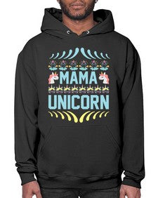 mama unicorn 293# - unicorn- Hoodie