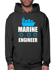 marine engineer 1086# - engineer- Hoodie