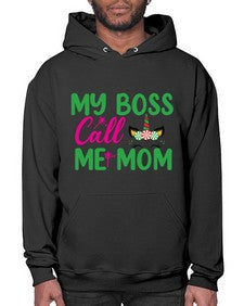 my boss call me mom 311# - unicorn- Hoodie