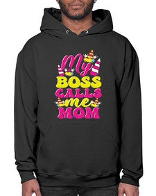 my boss calls me mom 312# - unicorn- Hoodie